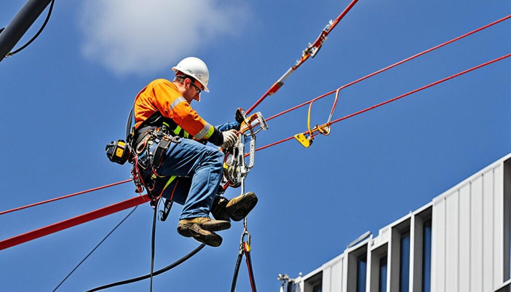 diseño de sistemas de seguridad para trabajos en altura
